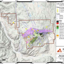 Nicola Mining Craigmont Local Geology Alteration